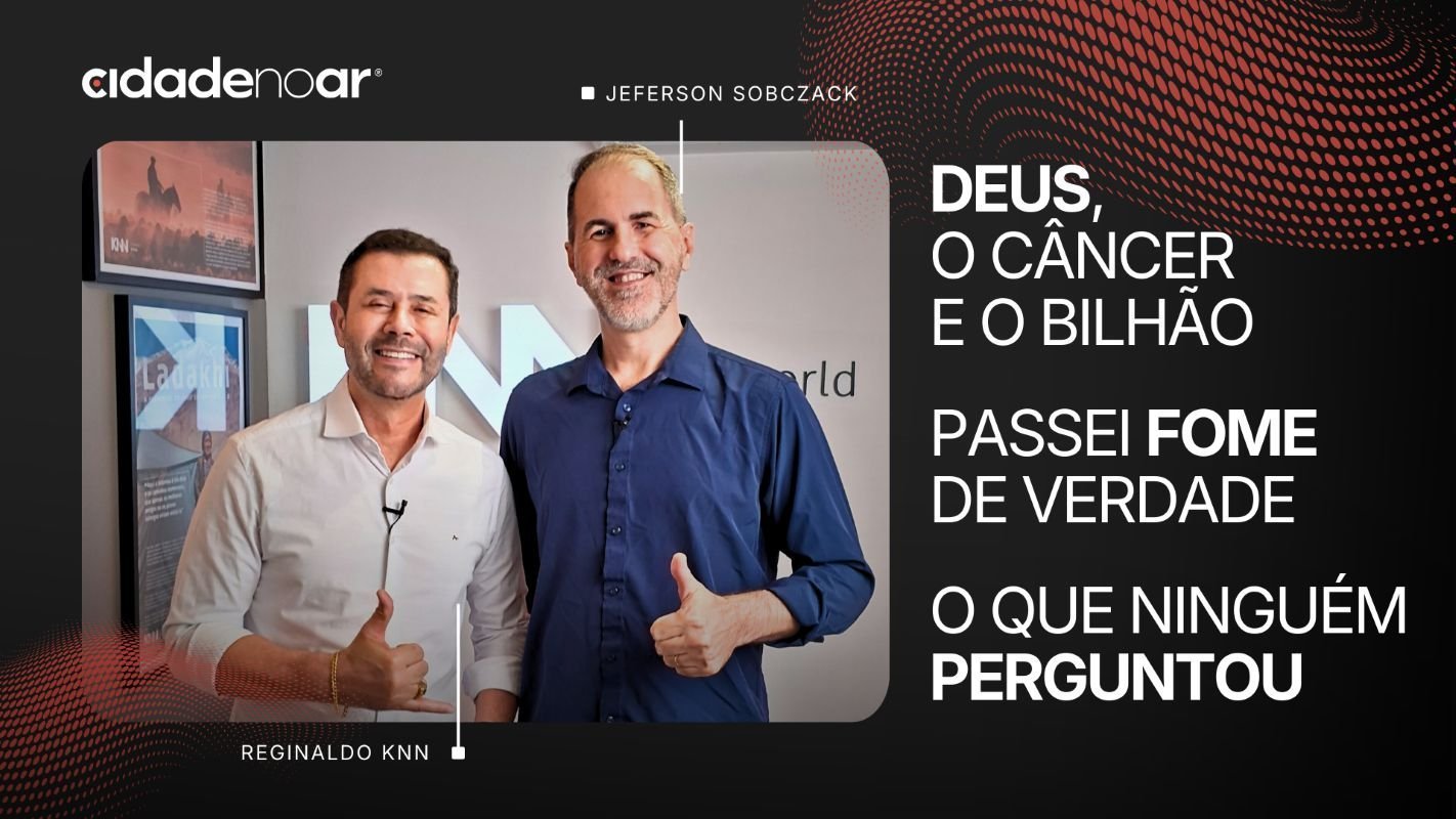 De passar fome à cura do câncer pela fé: Reginaldo KNN abre o jogo sobre negócios, Deus e o futuro do Brasil