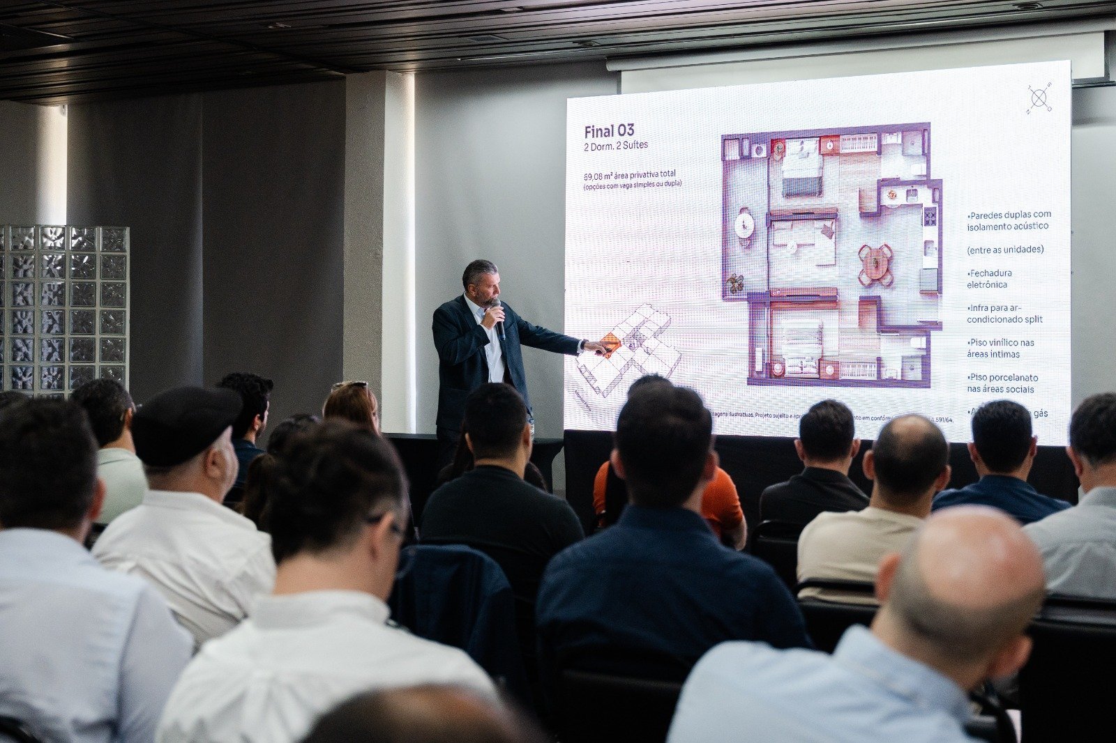 Cota Empreendimentos capacita corretores e realiza pré-lançamento no bairro Estreito