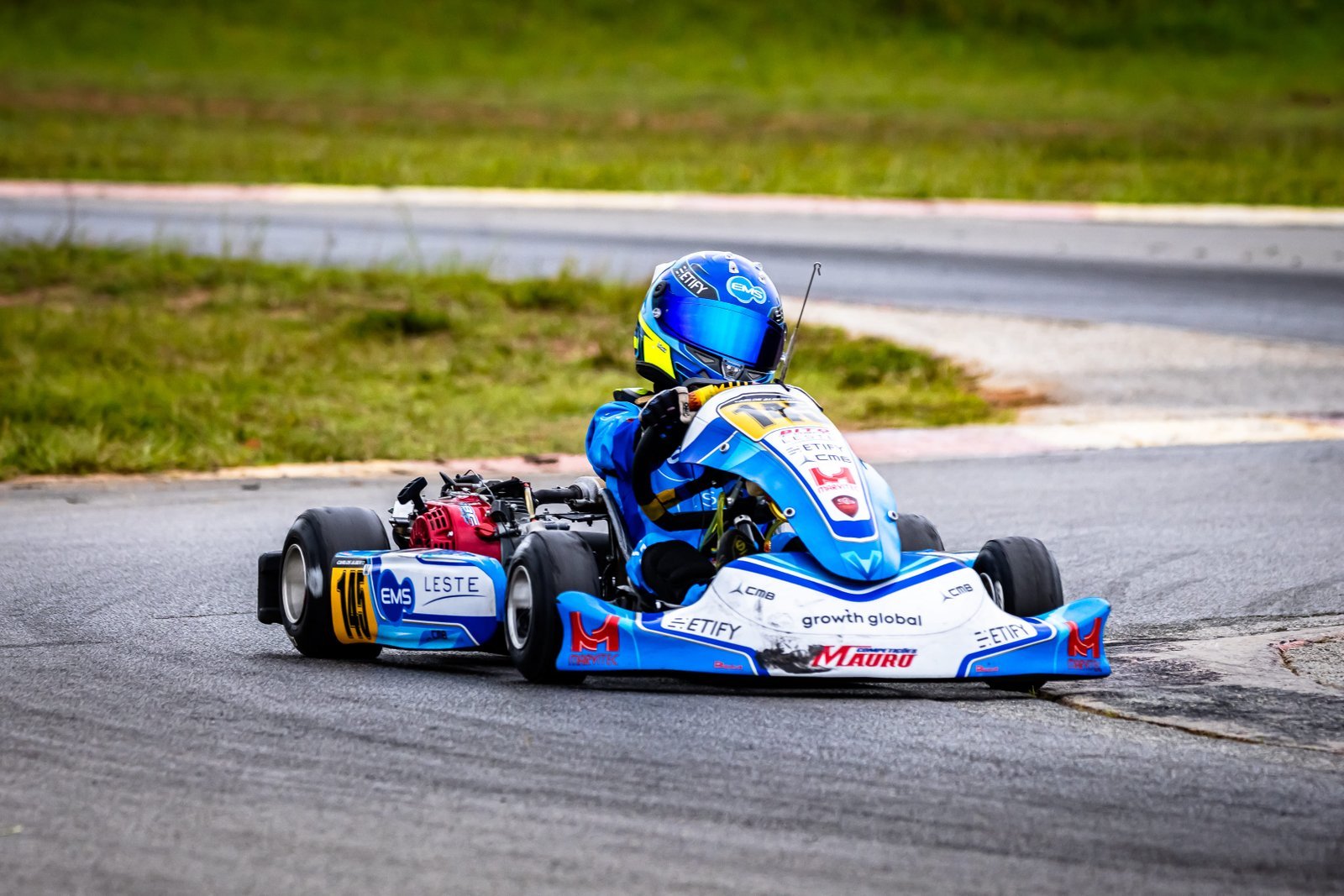 Carlinhos Renaux garante Top 5 na abertura da Copa SP Light de Kart em Interlagos