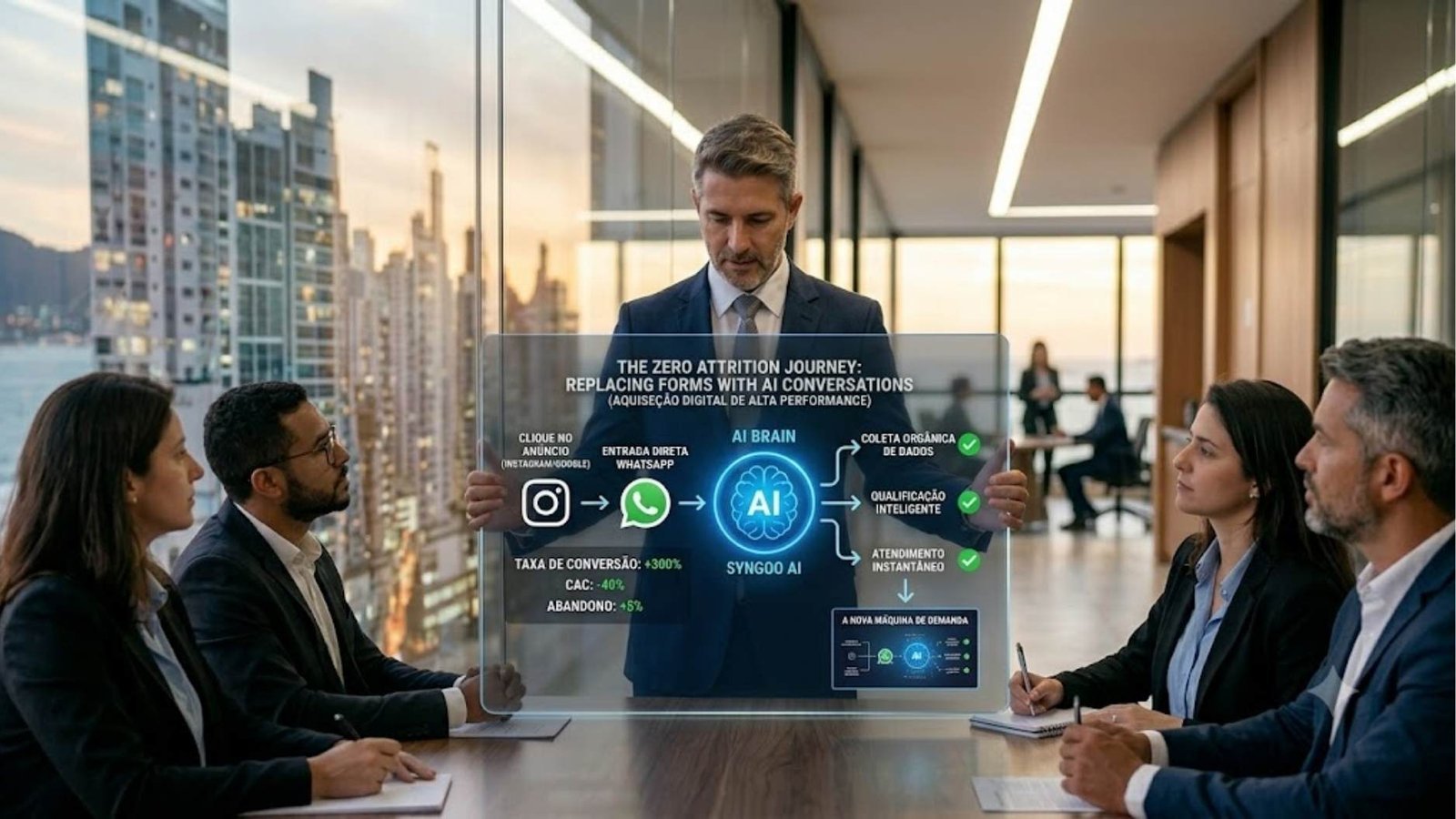 A Morte da Landing Page: Como o Click-to-WhatsApp e a IA estão substituindo os formulários corporativos
