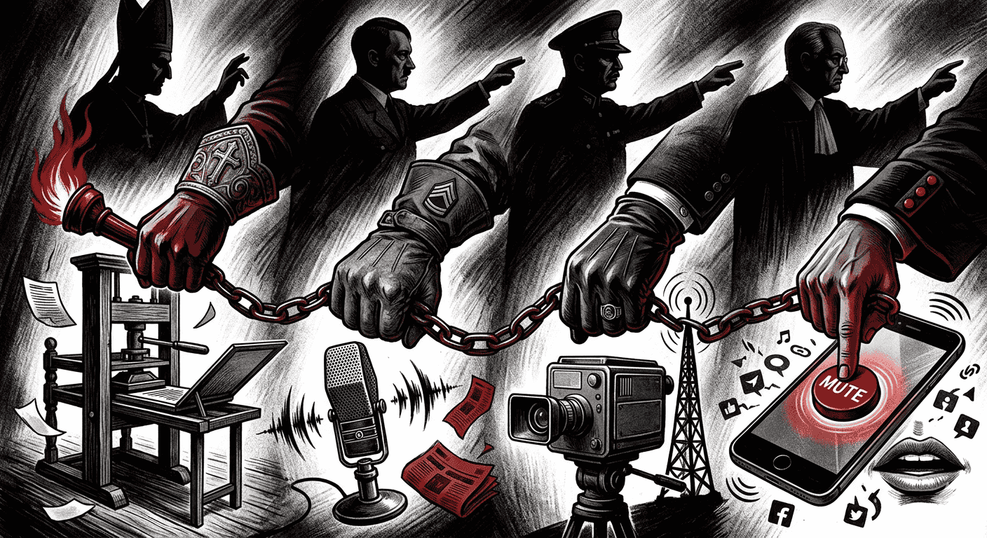 Todo ditador da história combateu a desinformação